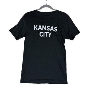 Bellboy Shirt Mens Small Gray Heather Kansas City Graphic Tee Crewneck USA